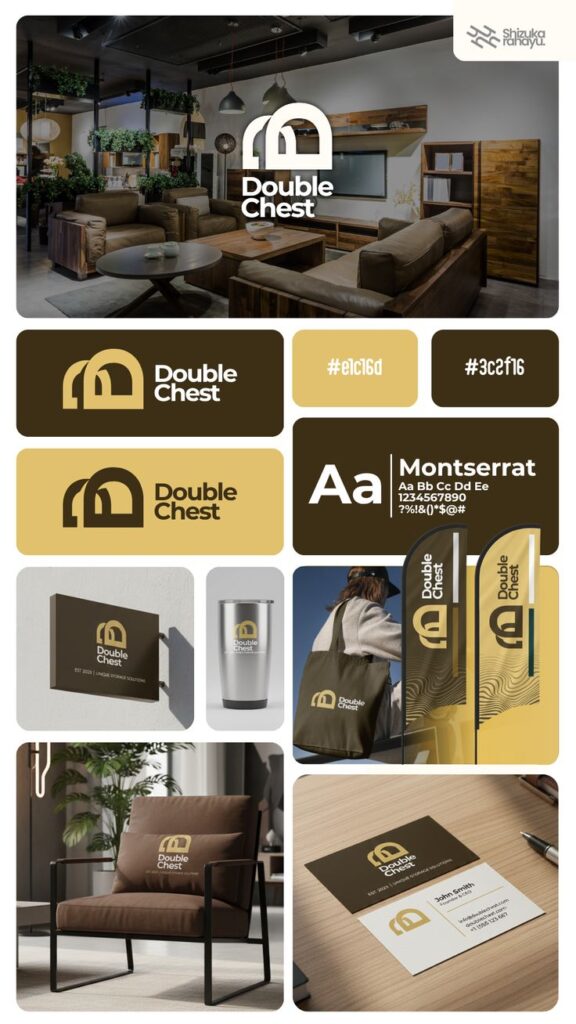 for sale double chest – modern furniture & storage brand identity
